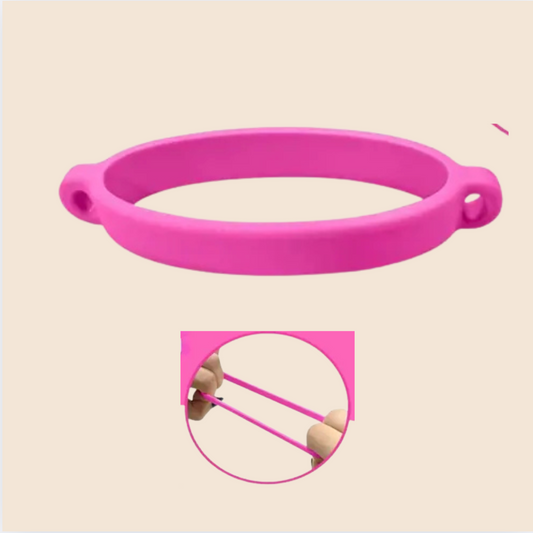 Tropic Tumbler Attachment Rink: Pink Silicone